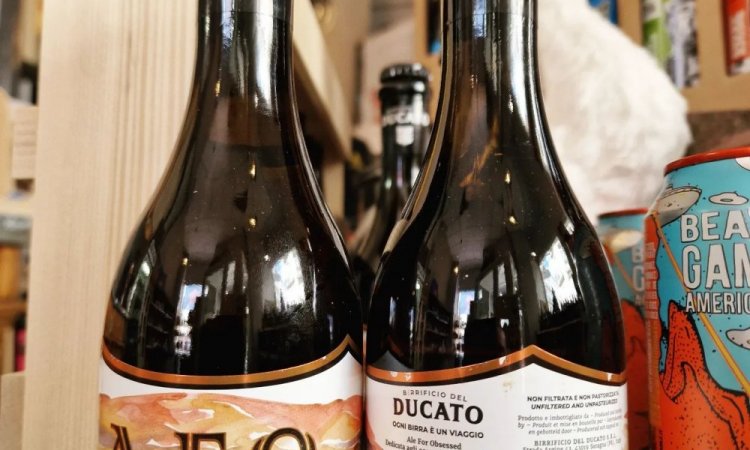 Bière AFO une american amber ale de la brasserie italienne Ducato